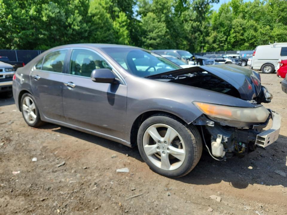 2010 Acura Tsx VIN JH4CU2F64AC029301 COPART salvage auction — FRONT END, Md - Cert Of Salvage > 75% Damage, sold $375 on 2026-07-17 (photo 4)