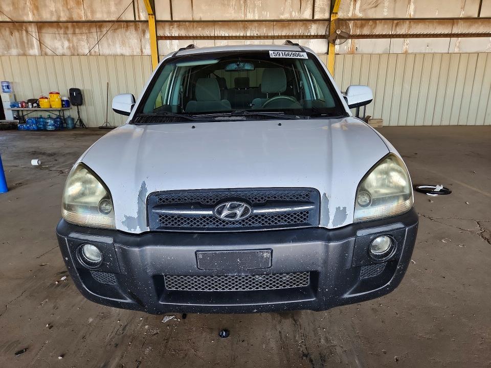 2006 Hyundai Tucson VIN KM8JN72D56U300807 COPART salvage auction — FRONT END, Az - Cert Of Title - Salvage, sold $425 on 2026-07-27 (photo 5)