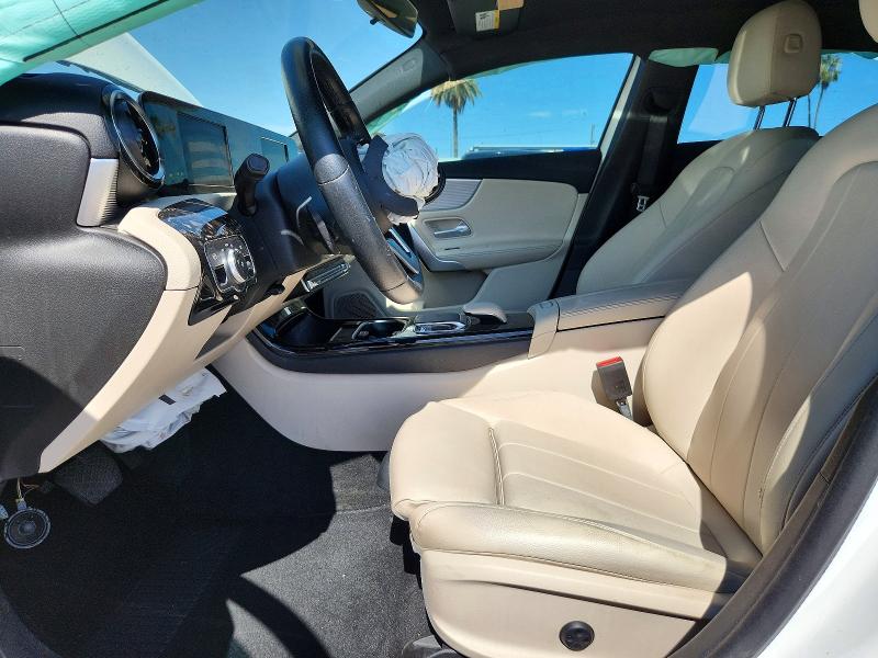 2019 Mercedes-benz A-class VIN WDD3G4EB3KW021506 COPART salvage auction — FRONT END, AZ - CERTIFICATE OF TITLE, sold $3,200 on 2026-08-13 (photo 7)