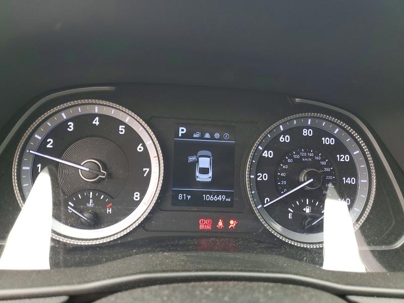 2020 Hyundai VIN 5NPEG4JA1LH006784 COPART salvage auction — REAR END, GA - CERT OF TITLE-SALVAGE, sold $3,700 on 2026-07-31 (photo 9)