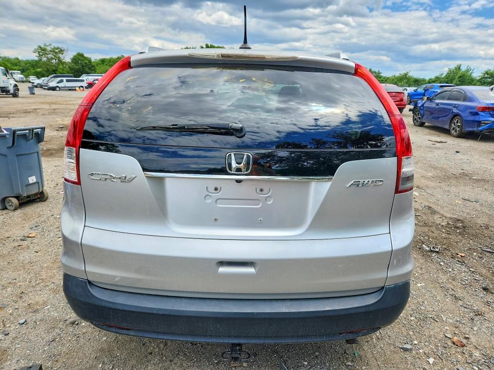 2012 Honda Cr-v VIN 2HKRM4H73CH618263 COPART salvage auction — MINOR DENT/SCRATCHES, Va - Certificate Of Title (P), sold $3,700 on 2026-07-09 (photo 6)