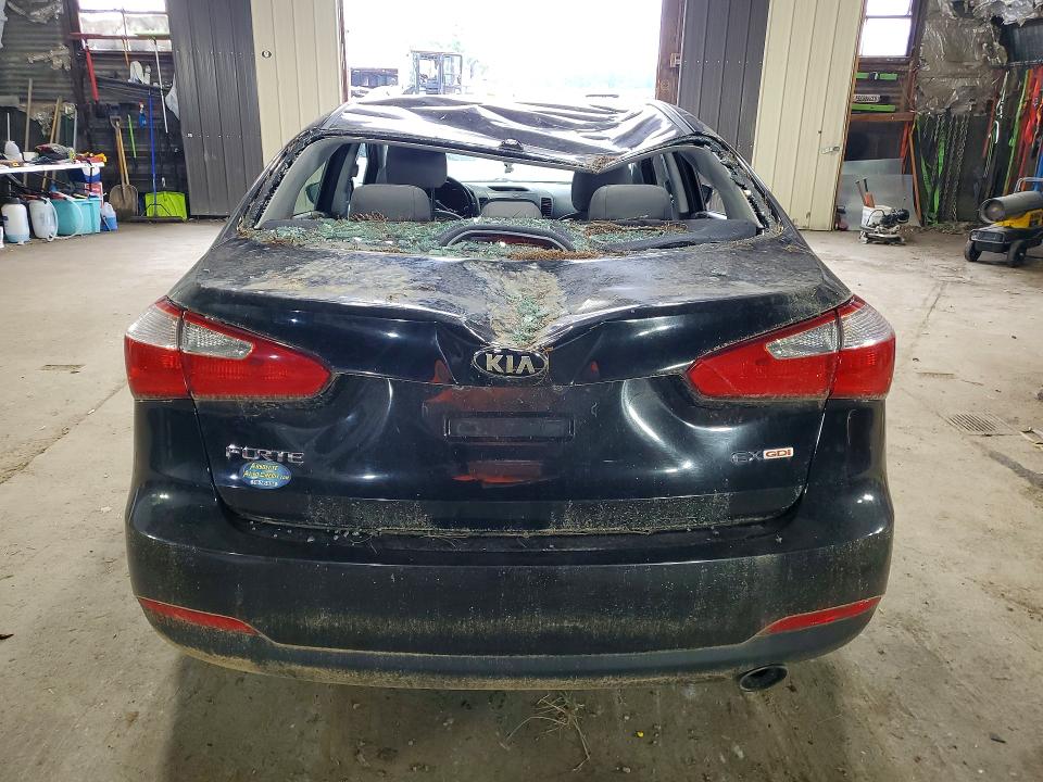 2014 Kia Forte VIN KNAFX4A89E5200979 COPART salvage auction — ROOF, Ny - Mv-907A Salvage Certificate, sold $375 on 2026-07-06 (photo 6)
