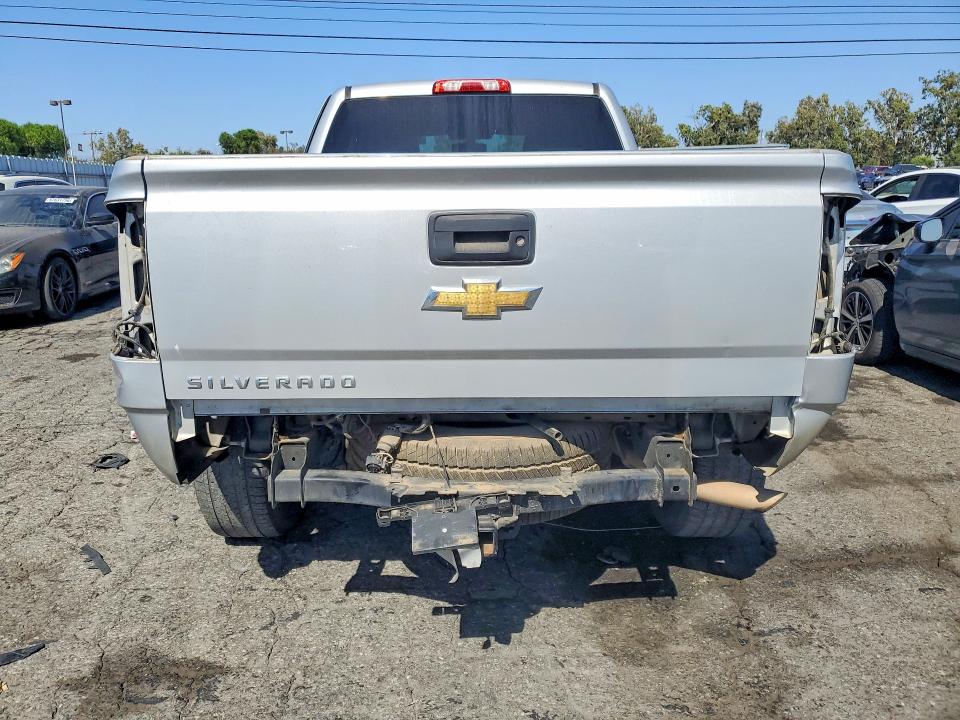 2017 Chevrolet Silverado VIN 1GCRCPEC2HZ145171 COPART salvage auction — FRONT END, Ca - Salvage Certificate, sold $4,700 on 2026-07-30 (photo 6)