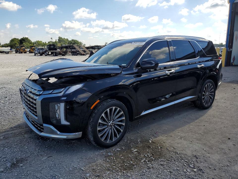 2024 Hyundai VIN KM8R7DGE6RU698658 COPART salvage auction — FRONT END, Fl - Certificate Of Destruction, sold $11,000 on 2026-08-01 (photo 1)