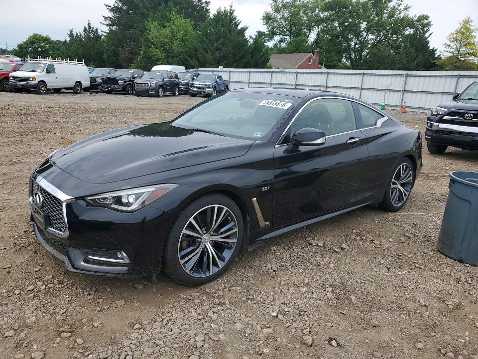 2018 Infiniti Q60 VIN JN1EV7EL1JM390462 COPART salvage auction — MECHANICAL, Md - Cert Of Salvage > 75% Damage, sold $5,300 on 2026-07-13 (photo 1)