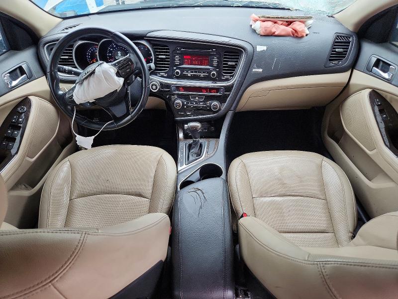2015 Kia Optima VIN 5XXGN4A78FG395233 COPART salvage auction — FRONT END, Tn - Salvage Certificate, sold $150 on 2026-07-13 (photo 8)
