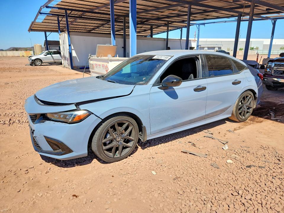2024 Honda Civic VIN 2HGFE2F58RH525344 COPART salvage auction — REAR END, AZ - CERT OF TITLE - SALVAGE, sold $7,500 on 2026-07-02 (photo 1)