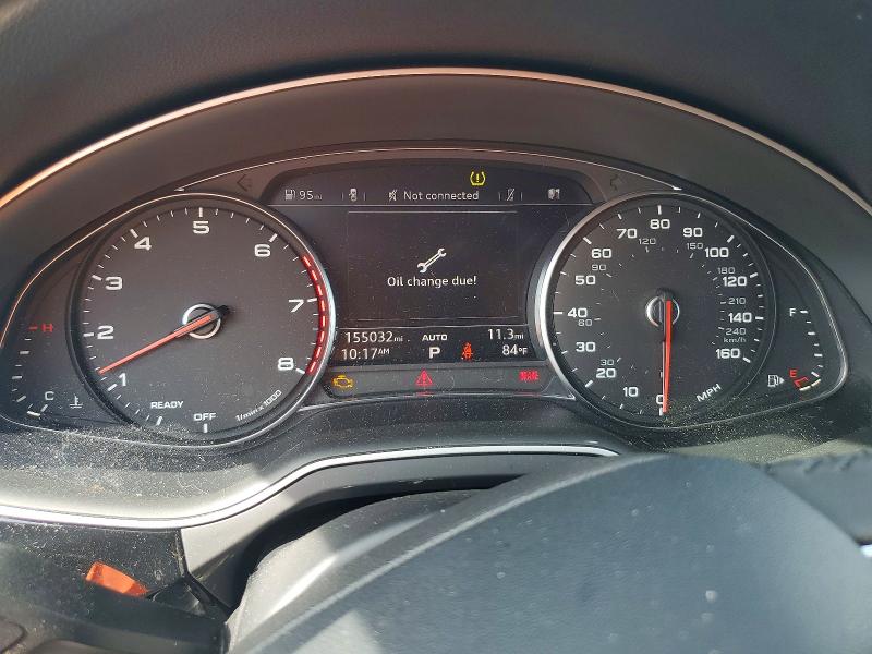 2017 Audi Q7 VIN WA1AAAF72HD057553 COPART salvage auction — MINOR DENT/SCRATCHES, Sc - Certificate Of Title, sold $4,150 on 2026-07-13 (photo 9)