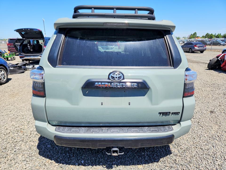 2021 Toyota VIN JTELU5JR7M5937881 COPART salvage auction — VANDALISM, Or - Salvage Title Certificate, sold $23,700 on 2026-07-07 (photo 6)