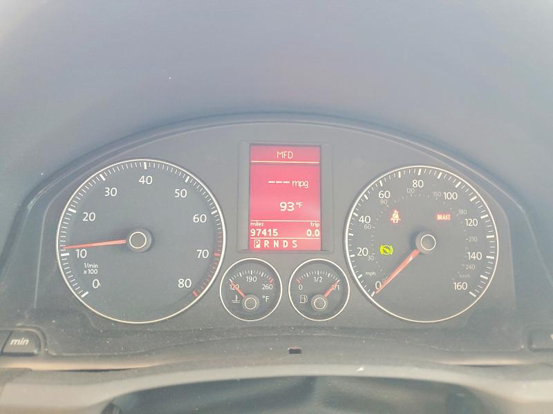 2009 Volkswagen Eos VIN WVWBA71F29V023474 COPART salvage auction — FRONT END, AZ - CERT OF TITLE - SALVAGE, sold $650 on 2026-07-14 (photo 9)