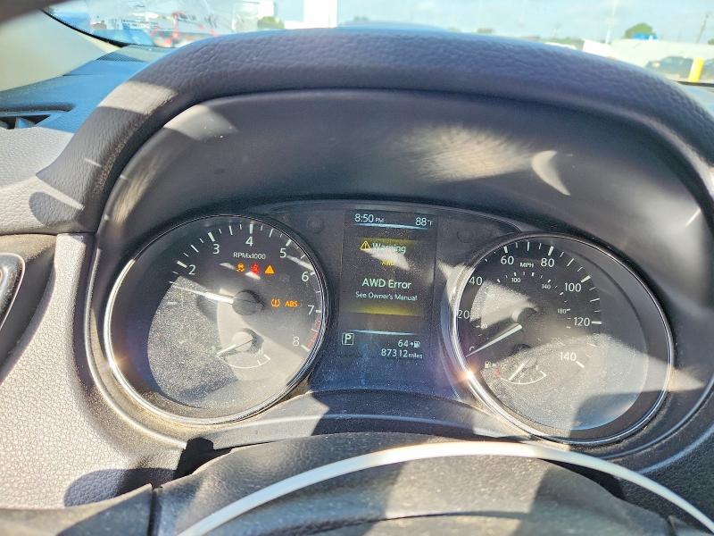 2017 Nissan Rogue VIN JN8AT2MV5HW257441 COPART salvage auction — FRONT END, Pa - Certificate Of Salvage, sold $1,200 on 2026-07-22 (photo 9)