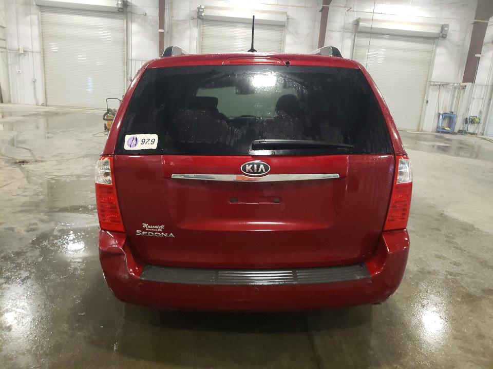 2010 Kia SEDONA VIN KNDMG4C35A6328815 COPART salvage auction — FRONT END, Mn - Cert Of Title-Prior Salvage, sold $675 on 2026-07-06 (photo 6)