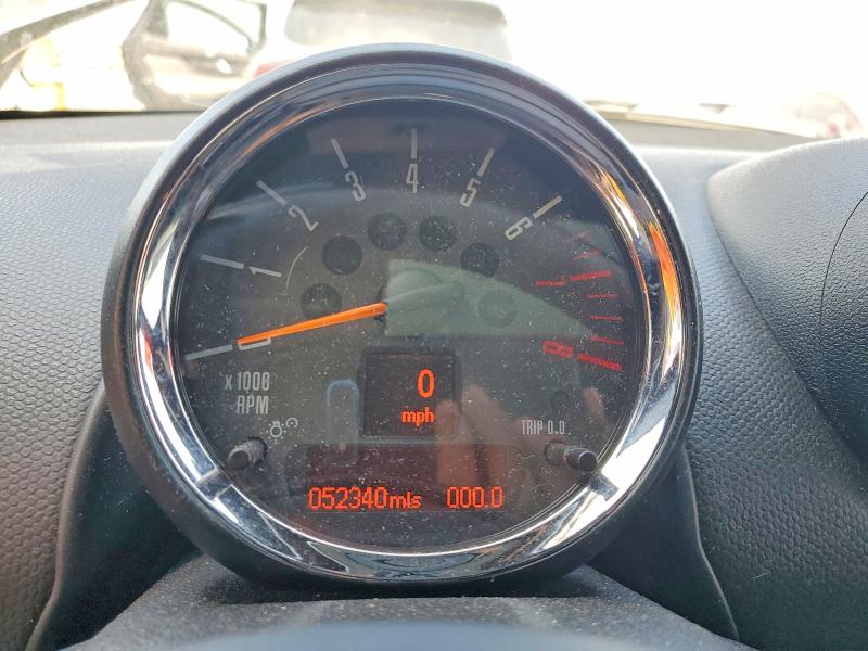 2016 Mini VIN WMWZB3C54GWR48402 COPART salvage auction — MINOR DENT/SCRATCHES, Ca - Salvage Certificate, sold $1,500 on 2026-08-07 (photo 9)