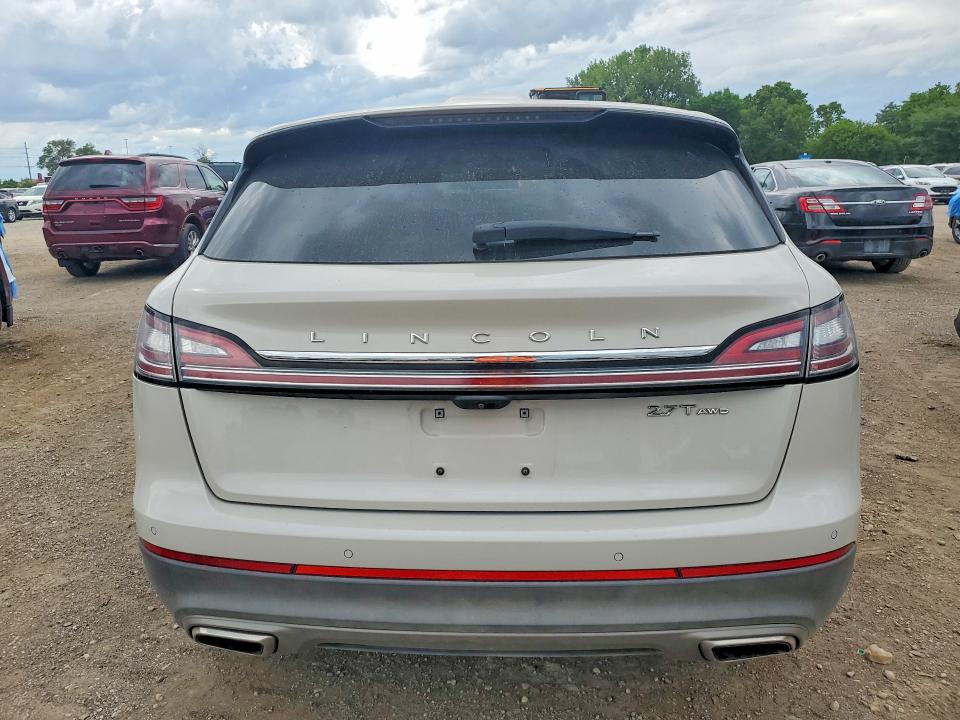 2019 Lincoln Nautilus VIN 2LMPJ8LP4KBL16375 COPART salvage auction — HAIL, Ia - Cert Of Title-Salvage Title, sold $2,350 on 2026-07-24 (photo 6)