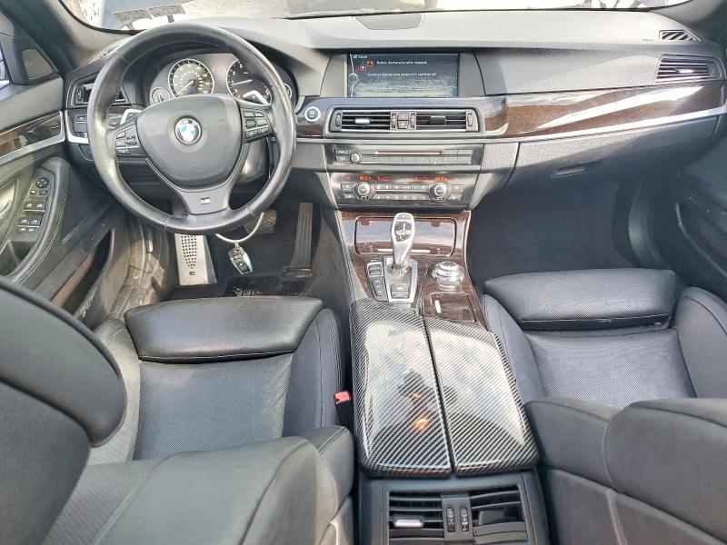2012 BMW 5er VIN WBAFU9C57CC786955 COPART salvage auction — FRONT END, Pa - Certificate Of Salvage, sold $1,400 on 2026-07-16 (photo 8)