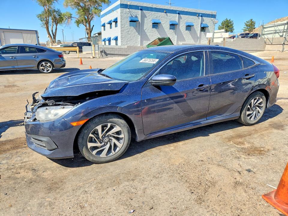 2017 Honda Civic VIN 19XFC2F71HE011559 COPART salvage auction — FRONT END, Nm - Cert Of Title-Salvage, sold $1,900 on 2026-07-09 (photo 1)