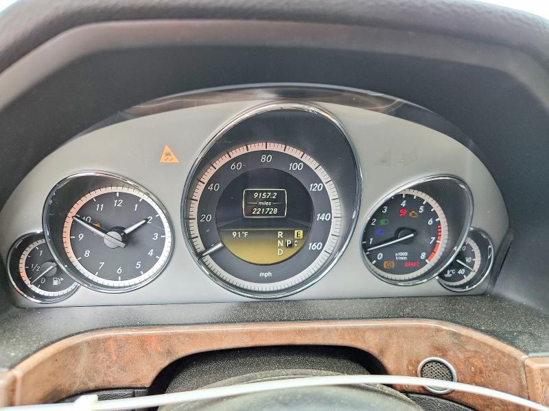 2012 Mercedes-benz E-class VIN WDDHF5KB2CA555596 COPART salvage auction — FRONT END, Ms - Certificate Of Title, sold $625 on 2026-07-12 (photo 9)