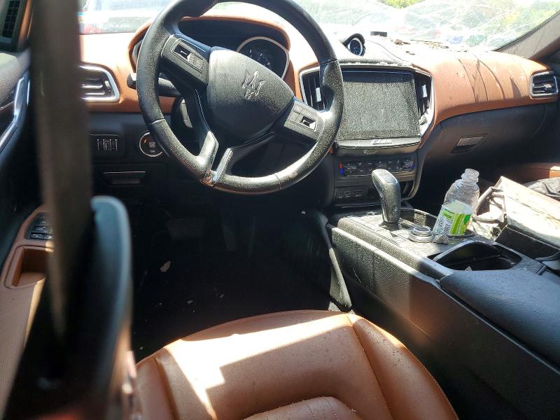 2019 Maserati Ghibli VIN ZAM57XSA8K1328257 COPART salvage auction — FRONT END, Ga - Cert Of Title-Salvage, sold $2,900 on 2026-07-20 (photo 8)