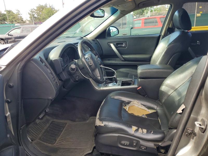 2006 Infiniti Fx35 VIN JNRAS08W06X205499 COPART salvage auction — SIDE, Co - Public - Salvage Title, sold $425 on 2026-07-07 (photo 7)