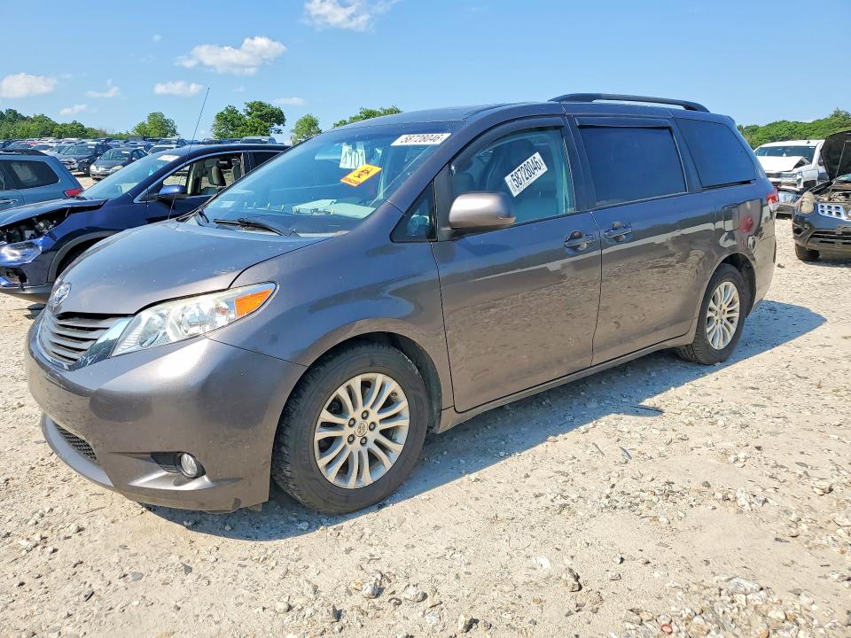 2014 Toyota Sienna VIN 5TDYK3DC6ES490676 COPART salvage auction — MECHANICAL, Ma - Cert Of Title-Reconstrctd Coll, sold $2,450 on 2026-07-08 (photo 1)