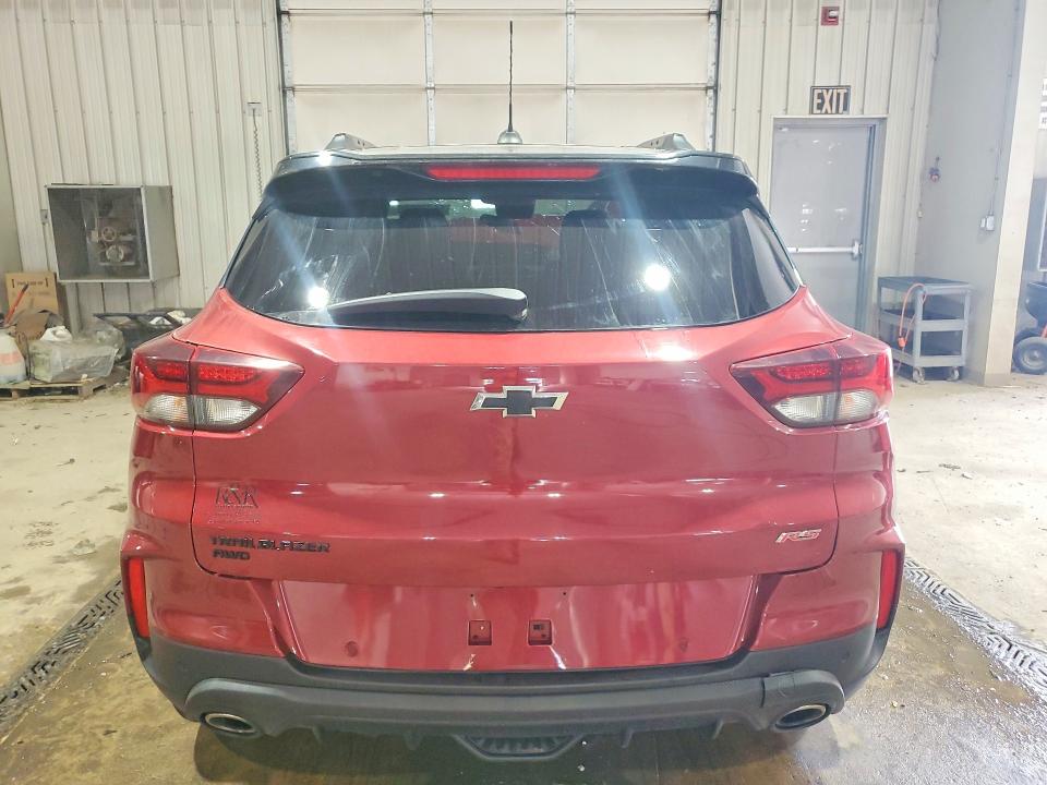 2021 Chevrolet Trailblazer VIN KL79MUSL1MB082001 COPART salvage auction — FRONT END, Pa - Certificate Of Salvage, sold $1,400 on 2026-07-06 (photo 6)