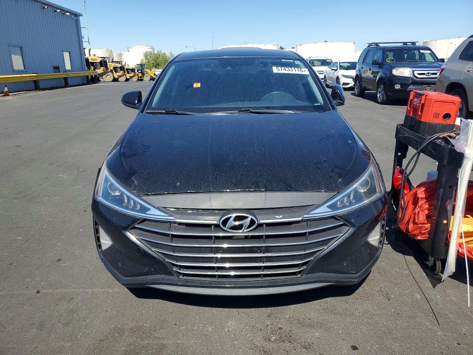 2019 Hyundai Elantra VIN KMHD84LF5KU782613 COPART salvage auction — VANDALISM, CA - SALVAGE CERTIFICATE, sold $2,000 on 2026-07-27 (photo 5)