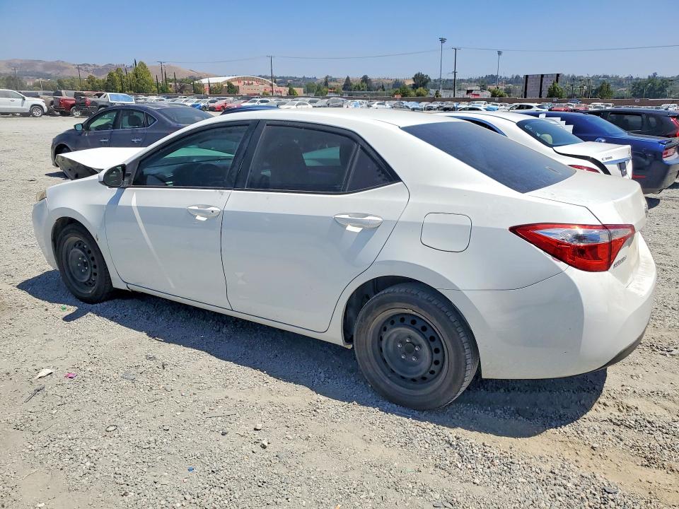 2015 Toyota Corolla VIN 5YFBURHE9FP286012 COPART salvage auction — FRONT END, Ca - Dis/Dlr/Exp Only Clean Title, sold $1,350 on 2026-07-29 (photo 2)