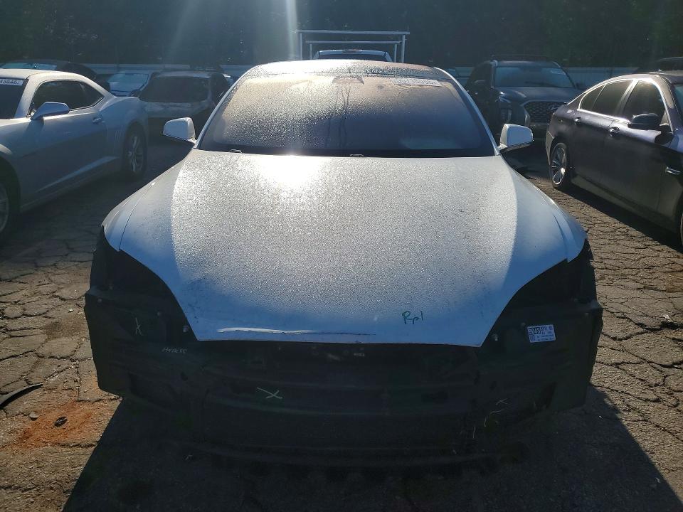 2018 Tesla Model s VIN 5YJSA1E23JF243911 COPART salvage auction — FRONT END, GA - CERT OF TITLE-SALVAGE, sold $8,500 on 2026-07-31 (photo 5)