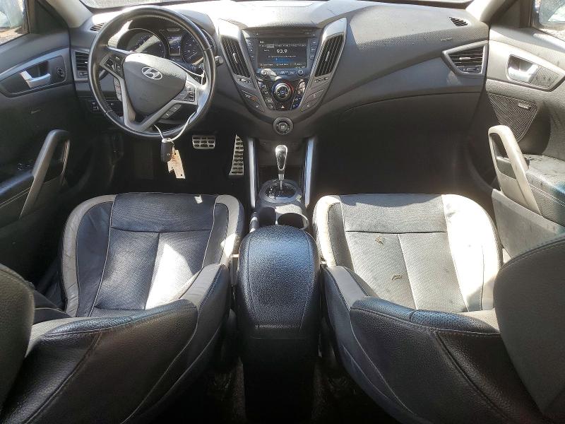 2015 Hyundai Veloster VIN KMHTC6AE8FU249208 COPART salvage auction — MINOR DENT/SCRATCHES, HI - CERT OF TITLE-REPOSSESSION, sold $525 on 2026-08-31 (photo 8)
