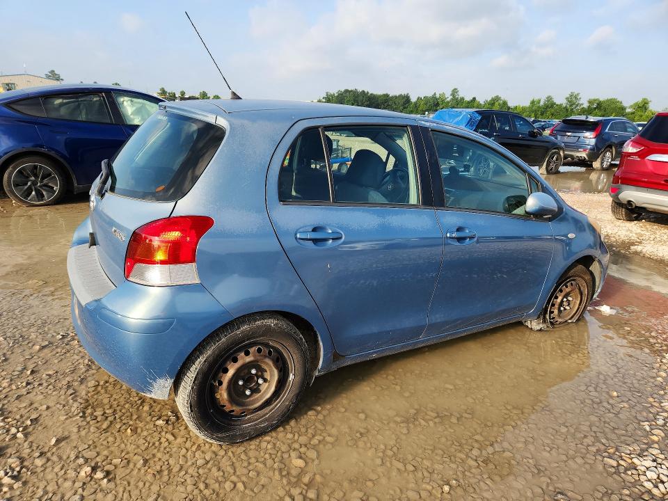 2009 Toyota Yaris VIN JTDKT903395223244 COPART salvage auction — REAR END, Tx - Salvage Vehicle Title, sold $1,100 on 2026-07-07 (photo 3)
