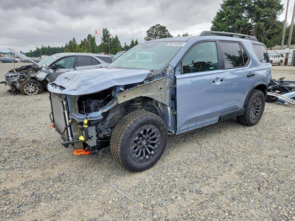 2026 Honda Passport VIN 5FNYF9H53TB011330 COPART salvage auction — FRONT END, Wa - Bill Of Sale, sold $16,700 on 2026-07-17 (photo 1)