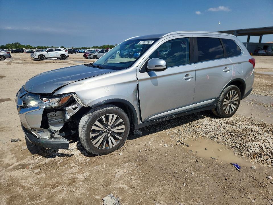 2019 Mitsubishi Outlander VIN JA4AD3A35KJ001283 — COPART salvage auction photo