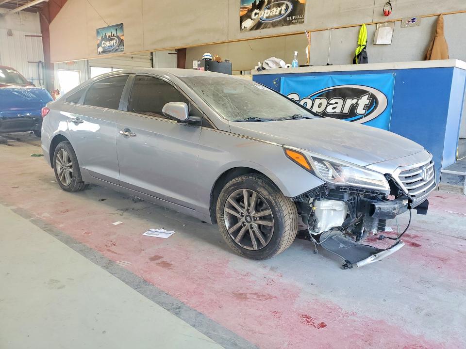 2015 Hyundai Sonata VIN 5NPE24AF9FH226091 COPART salvage auction — FRONT END, Ny - Mv-907A Salvage Certificate, sold $575 on 2026-07-06 (photo 4)