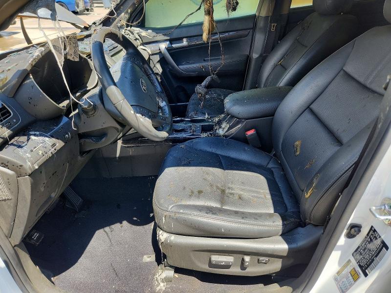 2014 Kia Sorento VIN 5XYKT4A66EG495686 COPART salvage auction — ENGINE BURN, Tx - Nonrepairable Title, sold $150 on 2026-07-02 (photo 7)