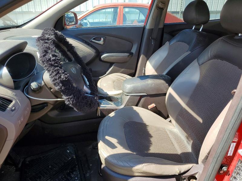 2011 Hyundai Tucson VIN KM8JU3AC2BU176025 COPART salvage auction — REAR END, Va - Certificate Of Title, sold $375 on 2026-07-07 (photo 7)