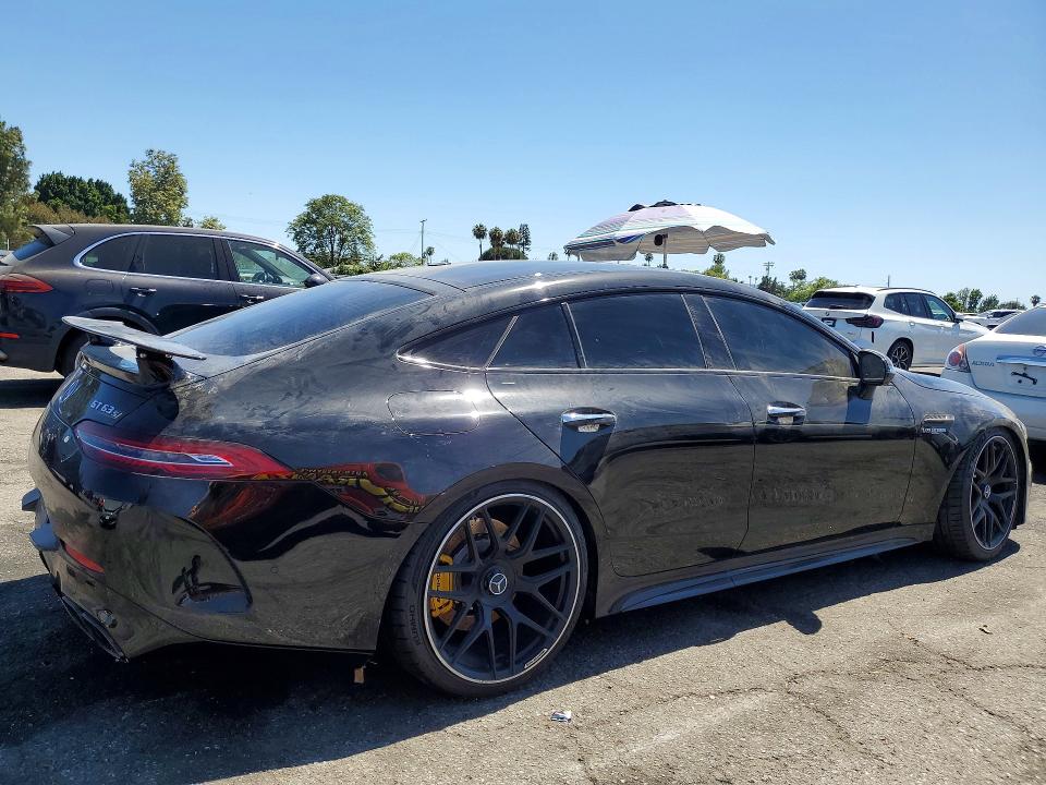 2020 Mercedes-benz Amg-class VIN WDD7X8KB6LA014724 COPART salvage auction — WATER/FLOOD, CA - SALVAGE CERTIFICATE, sold $30,000 on 2026-08-21 (photo 3)