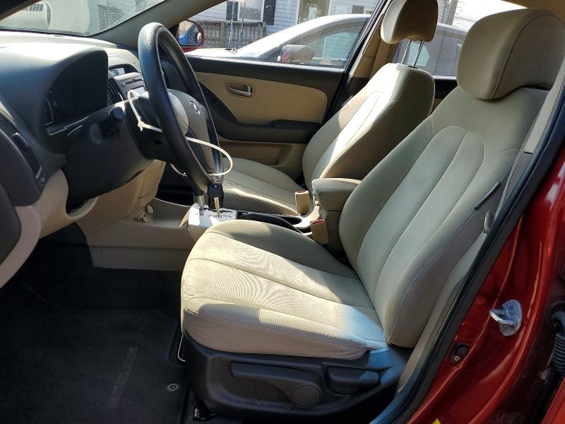 2009 Hyundai Elantra VIN KMHDU46D79U756756 COPART salvage auction — REAR END, Md - Certificate Of Title, sold $1,050 on 2026-07-07 (photo 7)