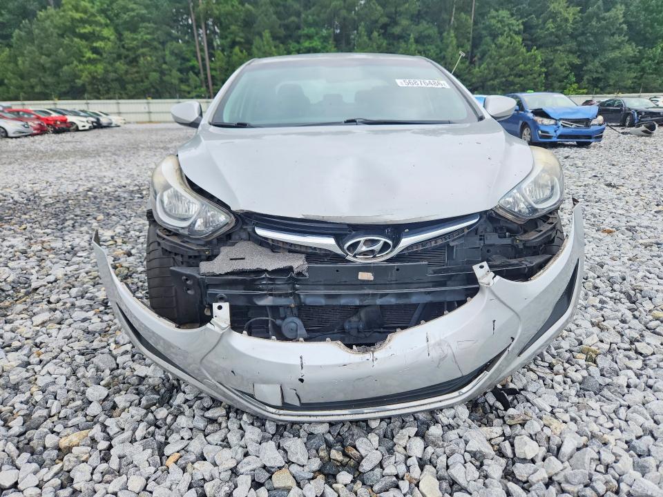 2016 Hyundai Elantra VIN KMHDH4AE1GU483685 COPART salvage auction — REAR END, Ga - Cert Of Title-Salvage, sold $275 on 2026-07-21 (photo 5)