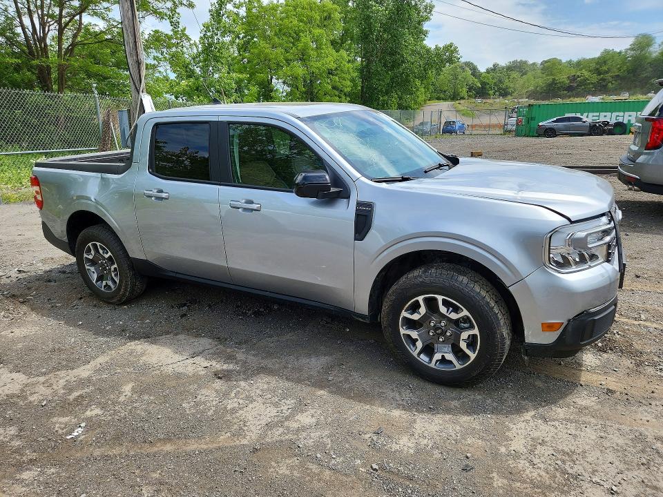 2024 Ford Maverick VIN 3FTTW8S91RRB44112 COPART salvage auction — SIDE, Nj - Cert Of Title-Salvage, sold $10,800 on 2026-07-02 (photo 4)