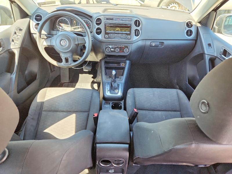 2012 Volkswagen Tiguan VIN WVGBV7AX2CW005034 COPART salvage auction — FRONT END, Pa - Cert Of Title, sold $525 on 2026-07-10 (photo 8)
