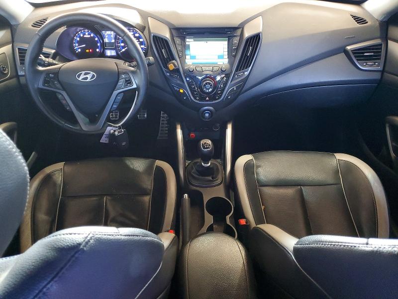 2013 Hyundai Veloster VIN KMHTC6AE7DU143328 COPART salvage auction — FRONT END, Ky - Certificate Of Title, sold $975 on 2026-07-04 (photo 8)