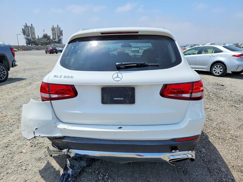 2018 Mercedes-benz Glc VIN WDC0G4JB5JV035196 COPART salvage auction — REAR END, Ca - Salvage Certificate, sold $3,700 on 2026-07-02 (photo 6)