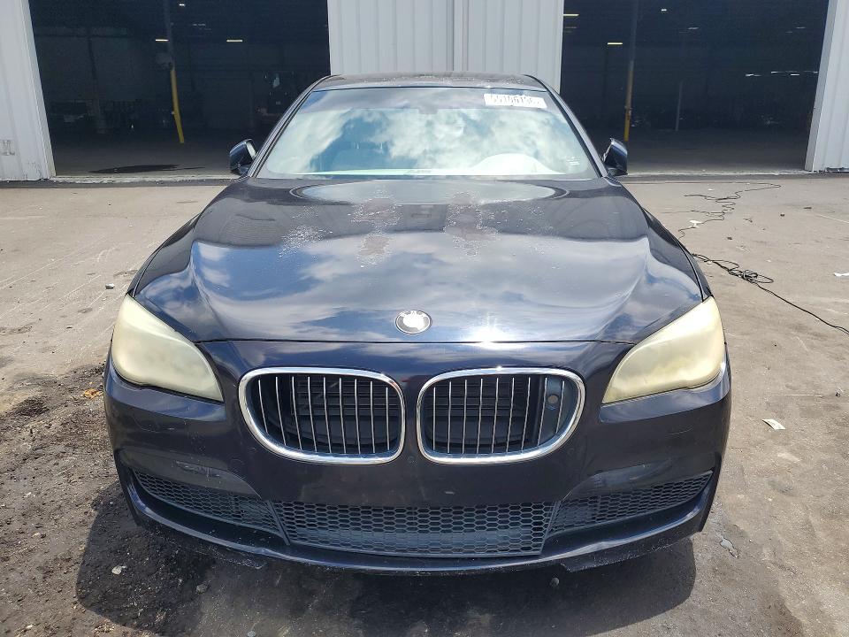 2014 BMW 7er VIN WBAYE4C57ED137940 COPART salvage auction — MECHANICAL, Fl - Certificate Of Title, sold $1,300 on 2026-07-13 (photo 5)