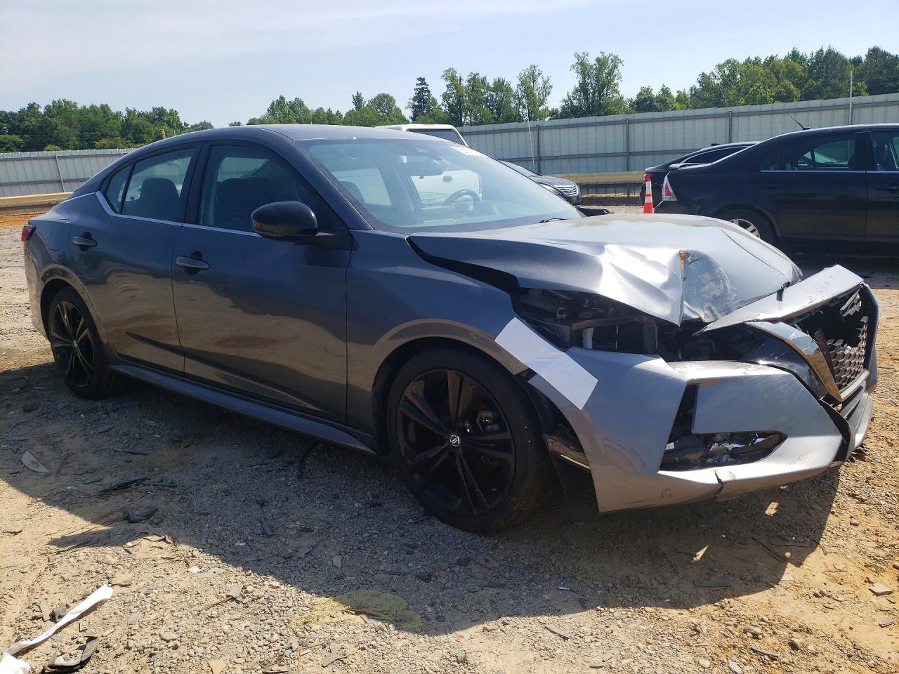 2020 Nissan Sentra VIN 3N1AB8DV5LY256697 COPART salvage auction — Front End, WV - CERTIFICATE OF TITLE, sold $2,900 on 2026-07-09 (photo 4)