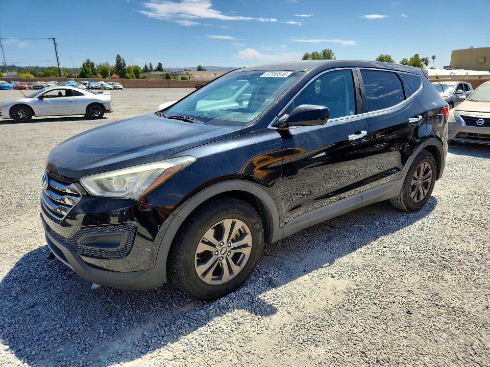 2016 Hyundai VIN 5XYZT3LB1GG351663 COPART salvage auction — MECHANICAL, Salvage Title, sold $1,800 on 2026-07-15 (photo 1)