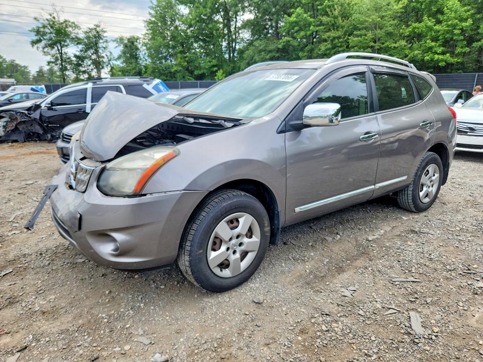 2014 Nissan Rogue VIN JN8AS5MV0EW716875 COPART salvage auction — FRONT END, Md - Cert Of Salvage > 75% Damage, sold $375 on 2026-07-17 (photo 1)