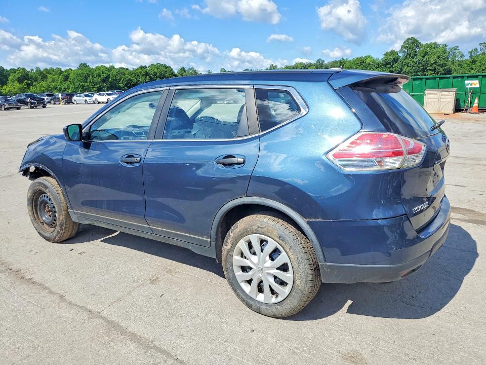 2016 Nissan Rogue sport VIN JN8AT2MVXGW150657 COPART salvage auction — FRONT END, Pa - Cert Of Title, sold $550 on 2026-07-23 (photo 2)