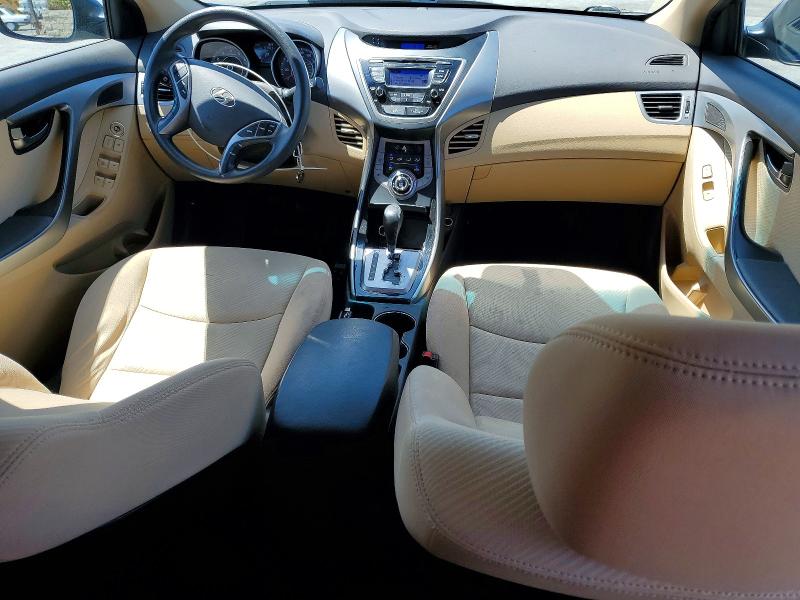 2013 Hyundai Elantra VIN KMHDH4AE9DU955787 COPART salvage auction — FRONT END, Ca - Salvage Certificate, sold $2,000 on 2026-07-18 (photo 8)