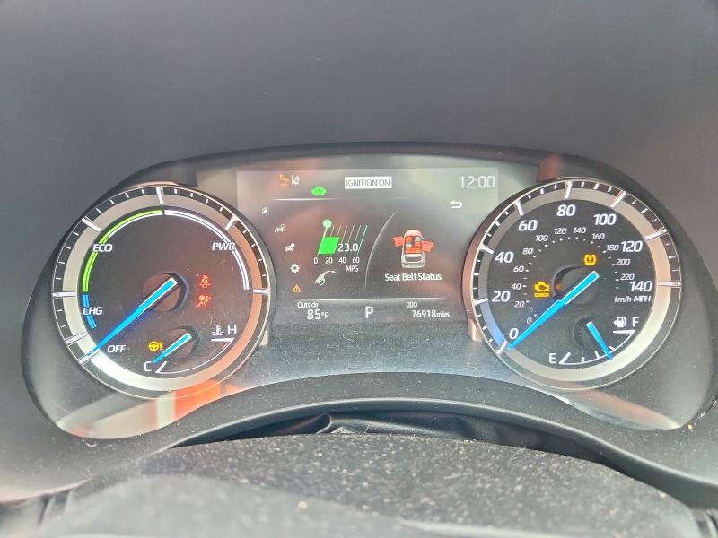 2022 Toyota Highlander VIN 5TDGBRCH8NS556950 COPART salvage auction — SIDE, Al - Cert Of Title-Salvage Title, sold $6,500 on 2026-07-13 (photo 9)