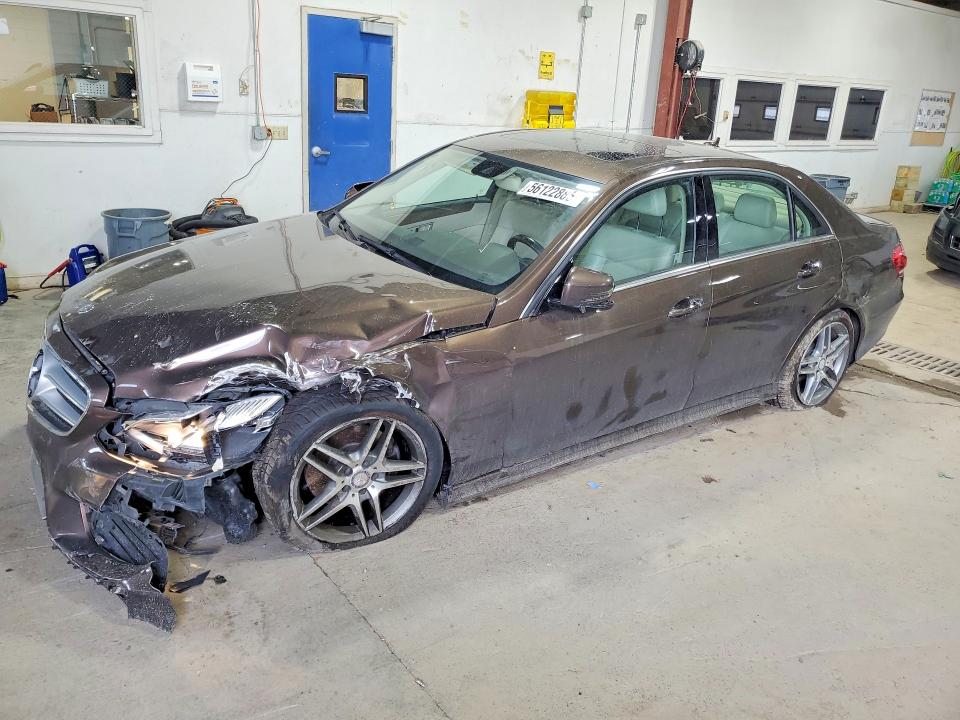 2014 Mercedes-benz E-klasse VIN WDDHF8JB4EA945007 COPART salvage auction — FRONT END, Mn - Cert Of Title-Salvage, sold $850 on 2026-07-16 (photo 1)